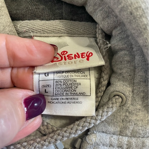 Disney World **2** Sweatshirts Orange Gray Mickey Mouse WDW Size Large - Picture 7 of 15